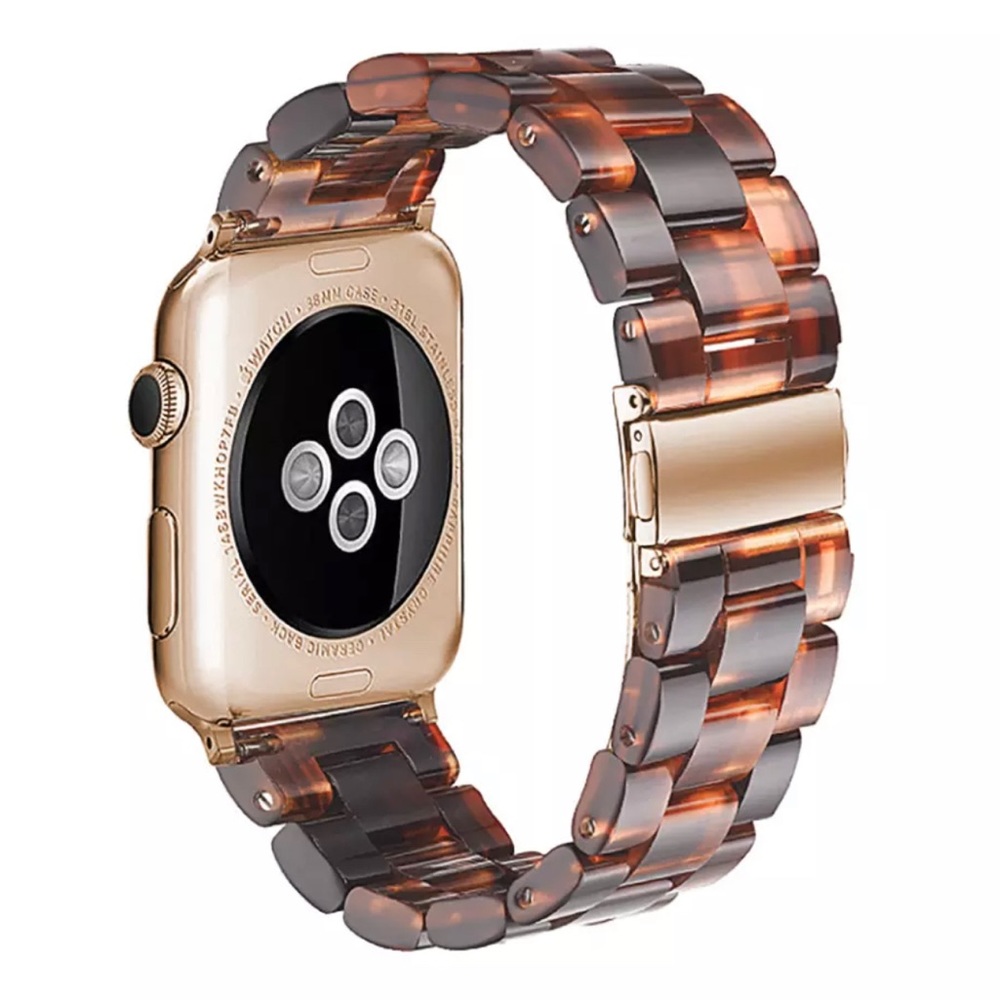 NEW Tortoise Resin Replacement Apple Watch Band